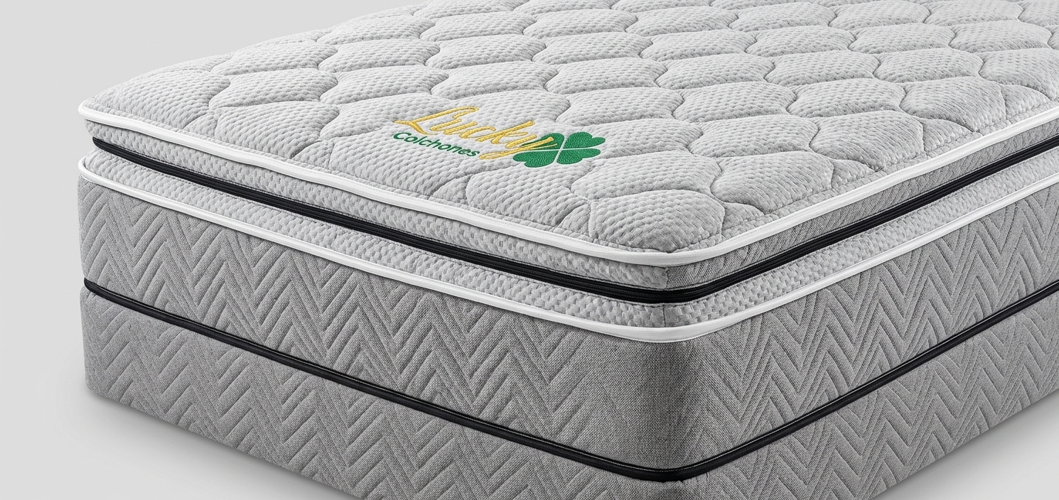 Colchón Lucky Master Resort Doble Pillow Jacquard 31 cm - Imagen 3