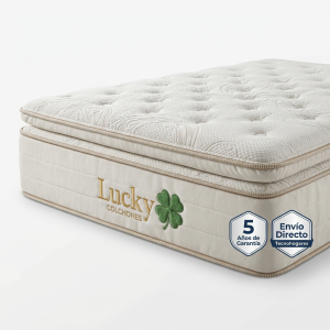 Colchón Lucky Casata Supreme Doble Pillow Jacquard 32 cm